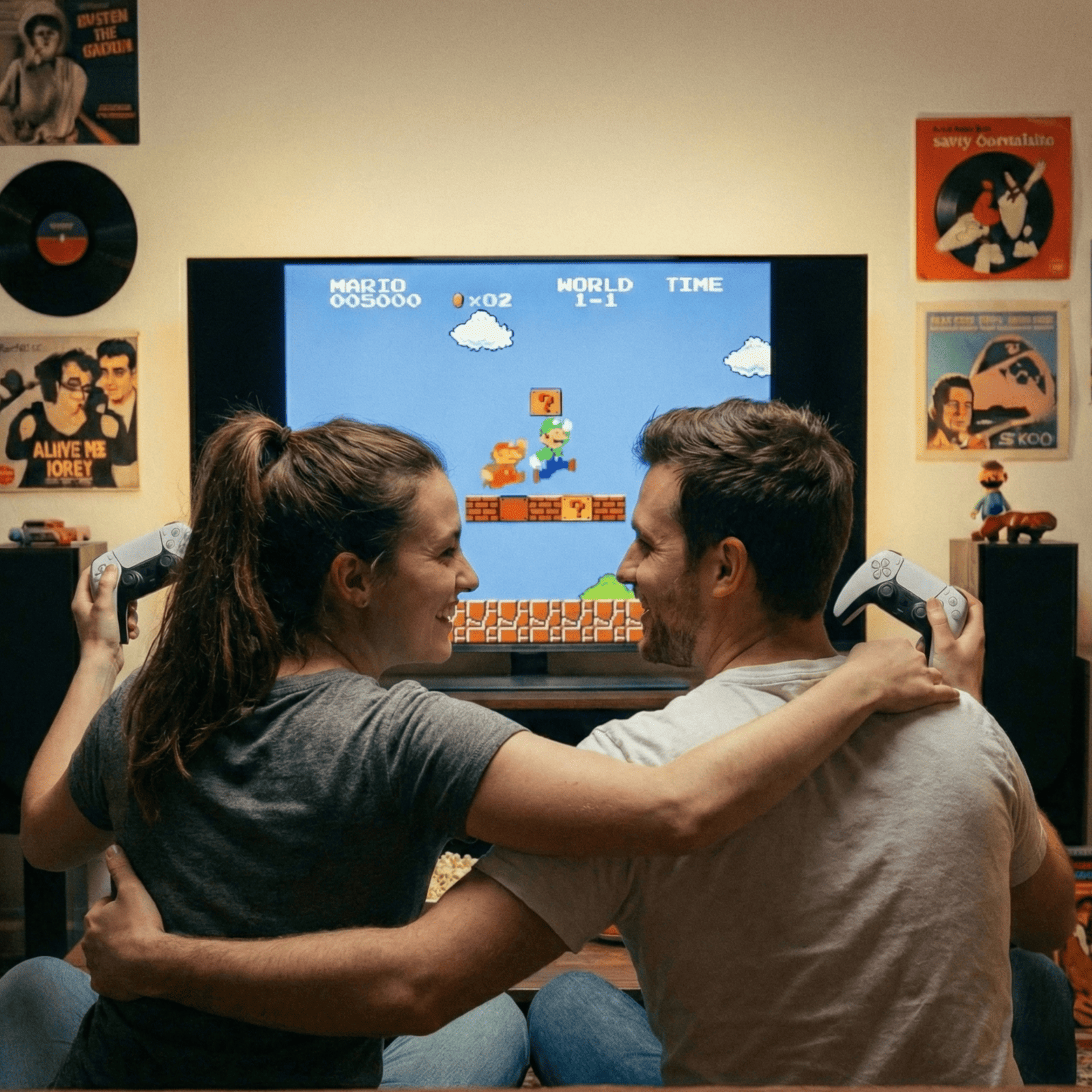 Consola Retro Game Stick HD con 2 Controles Inalámbricos - Imagen 4